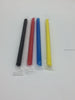Straw Straight Taper Cut Mixed Colour 12 mm