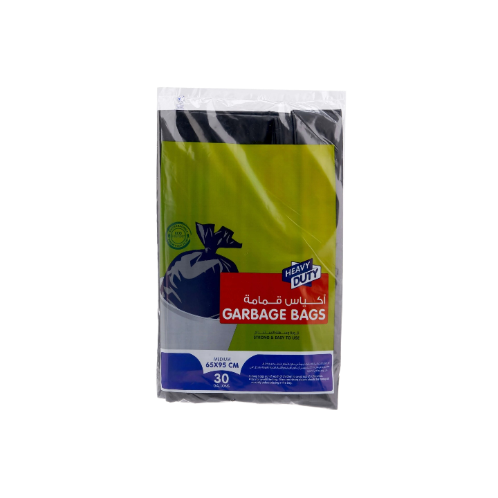 Garbage Bag Black HD – 65×95 (12pcs)