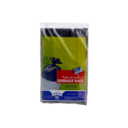 Garbage Bag Black HD – 65×95 (12pcs)