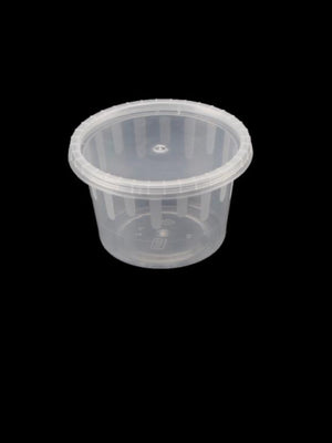 Microwave Container 4 oz with Lid