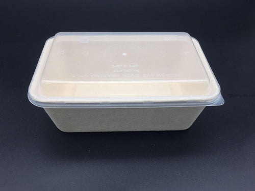 Bio Degradable Container 750 cc with Lid