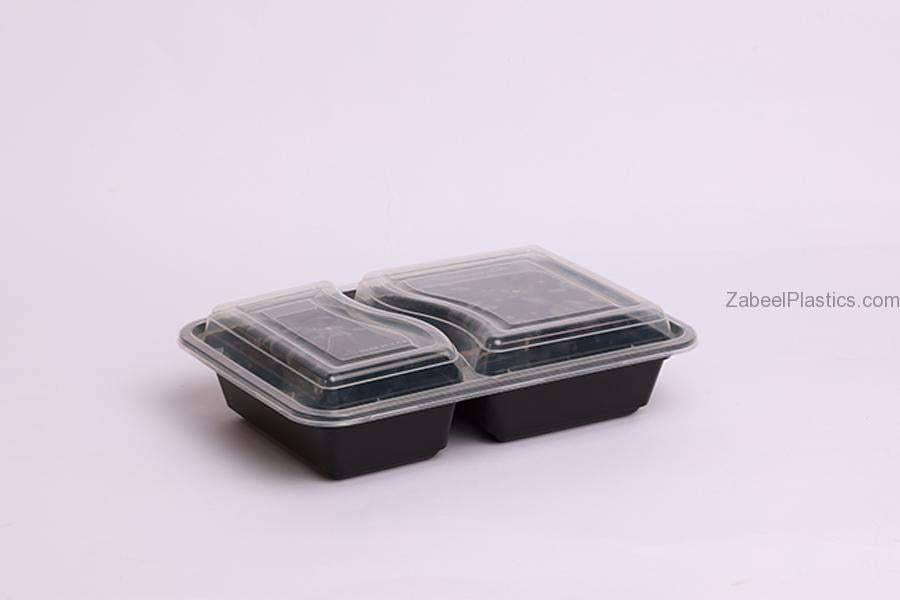 Black Microwave RE232 with Lid