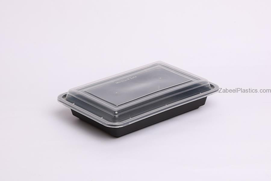 Black Microwave RE28 with Lid