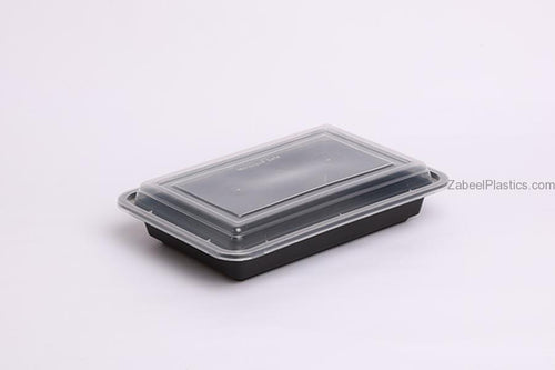 Black Microwave RE28 with Lid
