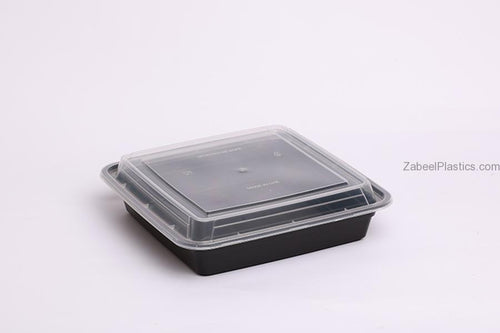 Black Microwave RE48 with Lid