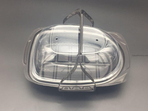 Black Chicken Container with Lid