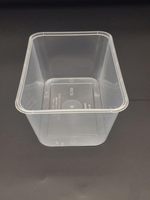 Microwave Container 1000 cc with Lid