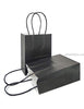 Paper Bag Black with Twisted Handle 28 x 30 x 15
