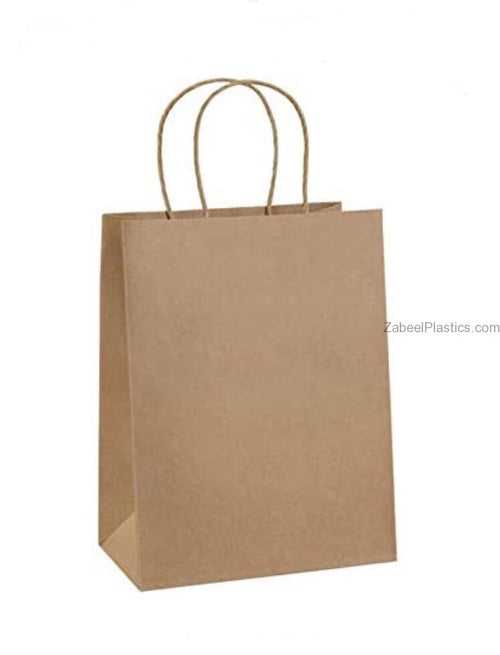 Paper Bag Brown with Twisted Handle 28x30x15