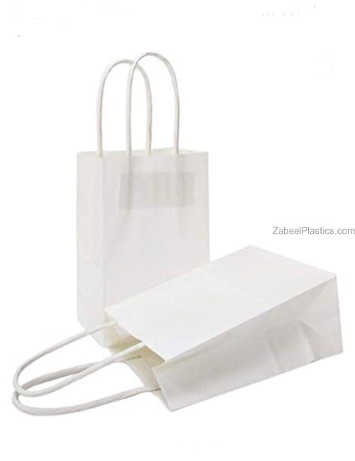 Paper Bag White with Twisted Handle 28x30x15