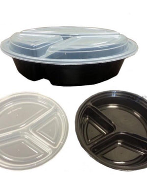 Black Microwave RO348 with Lid