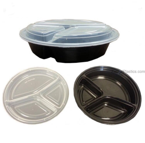 Black Microwave RO348 with Lid