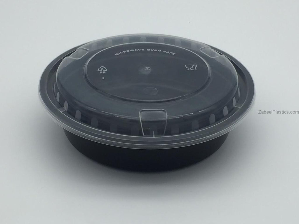 Black Microwave RO24 with Lid