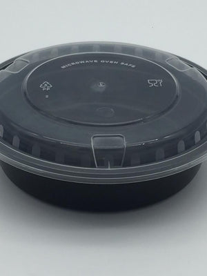 Black Microwave RO24 with Lid
