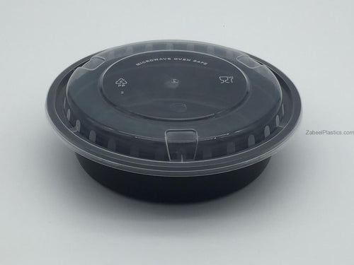 Black Microwave RO24 with Lid