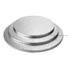 Cake Board Round Silver