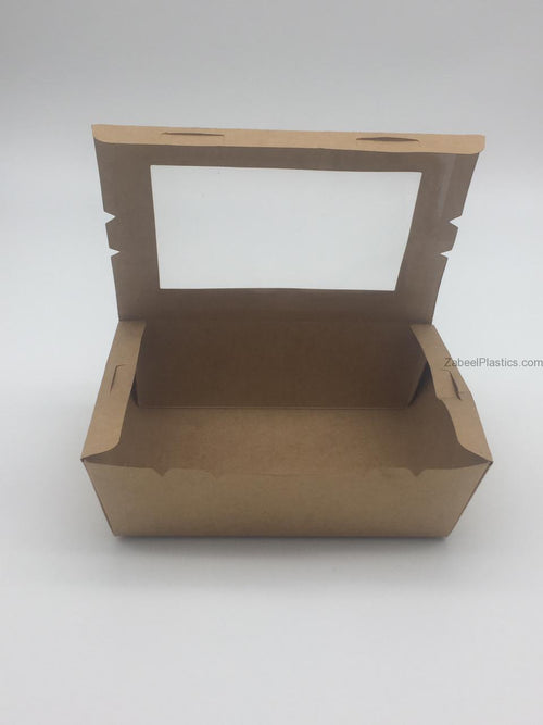 Kraft Lunch Box With Window Large
