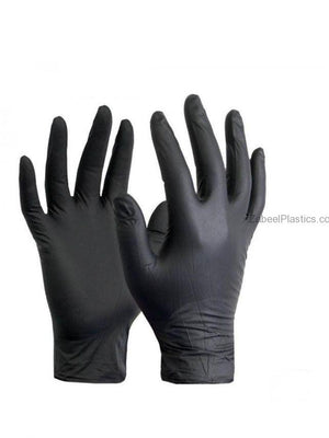 Vinyl Gloves Black