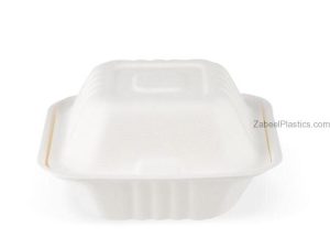 Bio Degradable Burger Box 6″