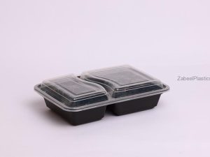 Black Microwave RE232 with Lid