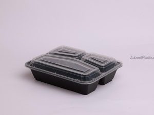 Black Microwave RE342 with Lid
