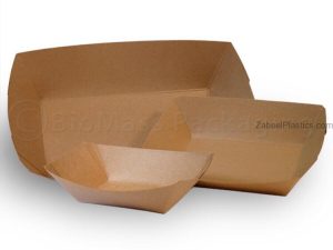 Kraft Boat Tray Brown No:2