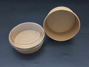 Kraft Salad Bowl 500 ml with Lid