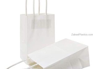 Paper Bag White with Twisted Handle 28x30x15