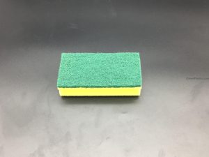 Scouring Pad Yellow Green