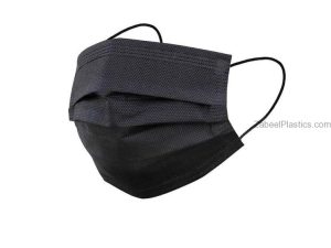 Face Mask Black 3 ply