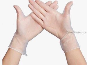 Vinyl Gloves Clear (L)